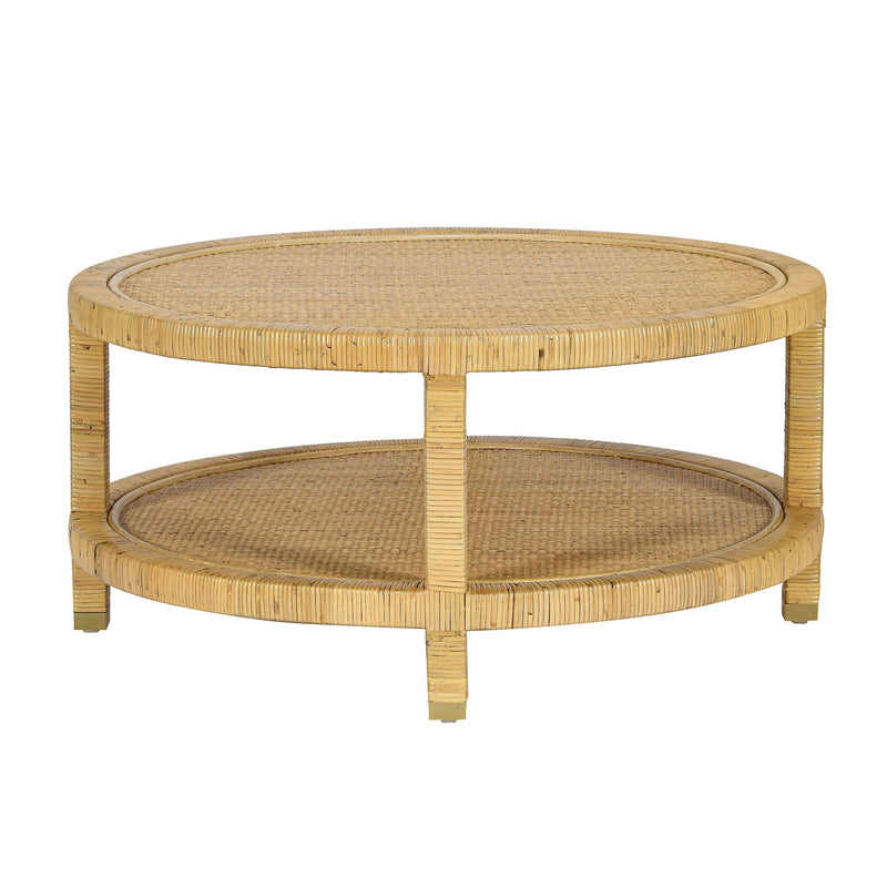 Amara - Coffee Table - Natural - R&R Furniture Gallery (Fountain Valley, CA)