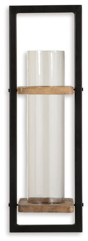 Colburn - Wall Sconce - Natural / Black - R&R Furniture Gallery (Fountain Valley, CA)