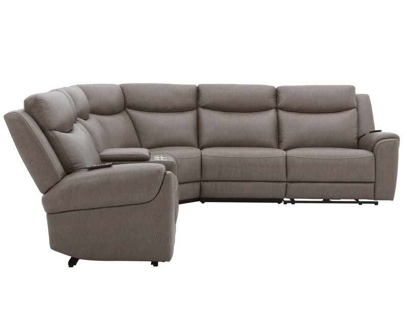 Momentum - Modular Power Reclining Sectional With Power Adjustable Headrests - R&R Furniture Gallery (Fountain Valley, CA)