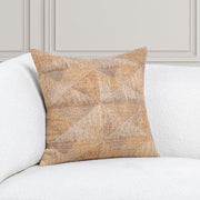 Lineage - Rev 22" x 22"Pillow - Caramel - R&R Furniture Gallery (Fountain Valley, CA)