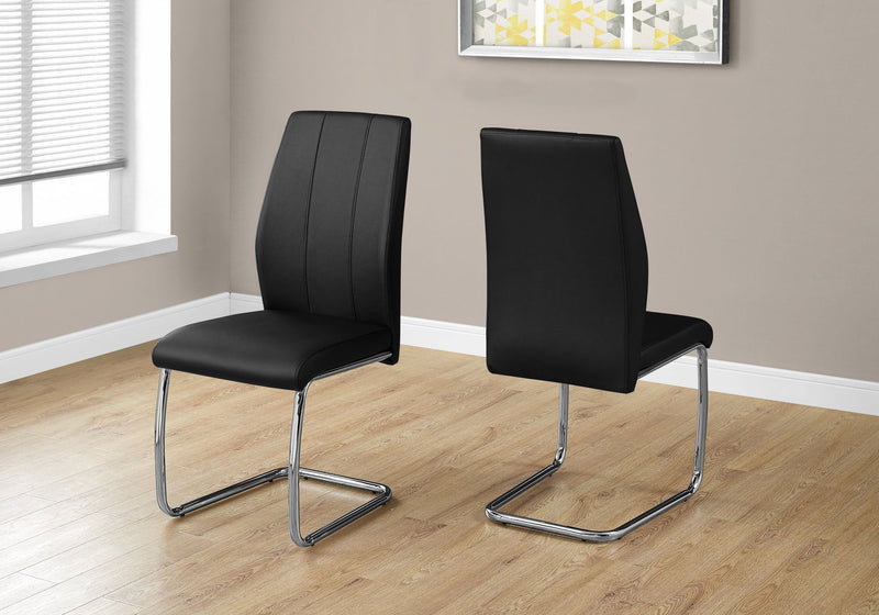 Dining Chair, Side Upholstered For Dining Room, Contemporary & Modern (Set of 2) - R&R Furniture Gallery (Fountain Valley, CA)