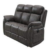 Steban - Reclining Sofa - Gray - R&R Furniture Gallery (Fountain Valley, CA)