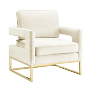 Avery - Velvet Chair - R&R Furniture Gallery (Fountain Valley, CA)