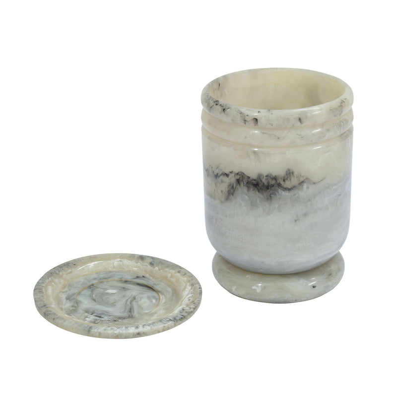 Channeled - Swirl Resin Kiddush Cup - R&R Furniture Gallery (Fountain Valley, CA)