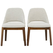 Weston - Dining Chair (Set of 2) - Beige - R&R Furniture Gallery (Fountain Valley, CA)