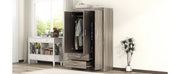 3 Door Wardrobe With 2 Drawers - R&R Furniture Gallery (Fountain Valley, CA)