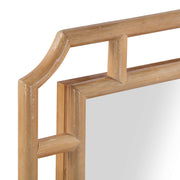 Cienna - Rattan Wall Mirror - Natural - R&R Furniture Gallery (Fountain Valley, CA)