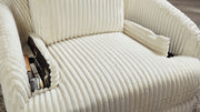 Tie-breaker - Swivel Glider Recliner - R&R Furniture Gallery (Fountain Valley, CA)
