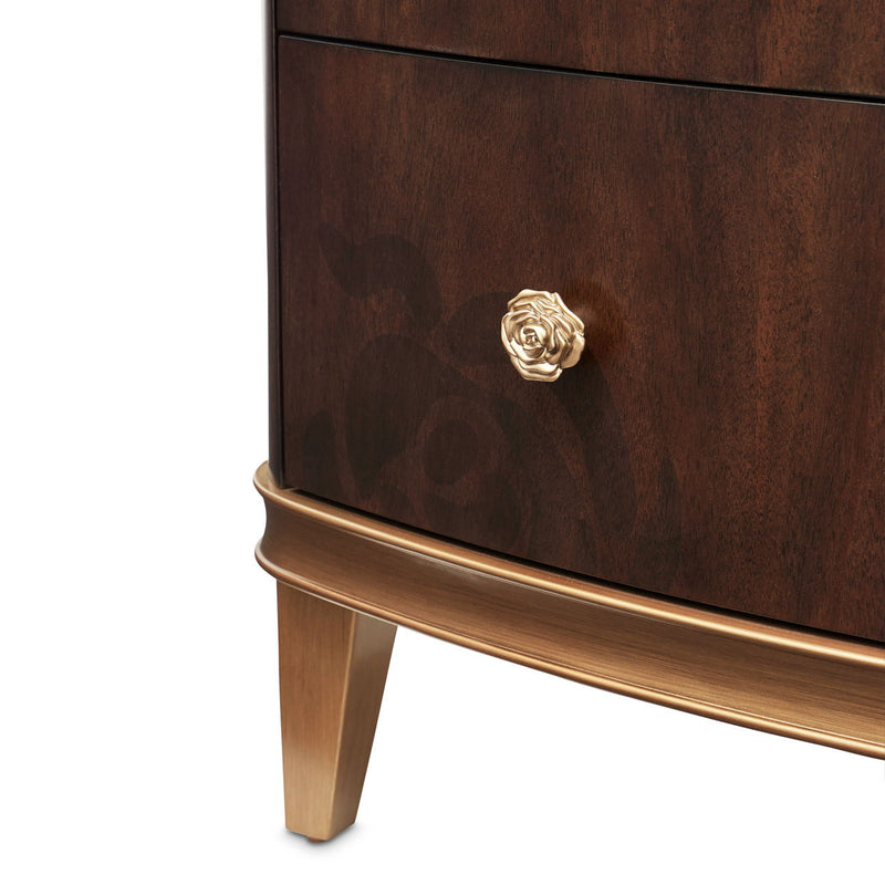Camellia Field - Display Cabinet - Dark Brown - R&R Furniture Gallery (Fountain Valley, CA)