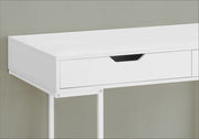 Computer Desk For Home Office, Storage Drawers, Marble Look Contemporary & Modern - R&R Furniture Gallery (Fountain Valley, CA)