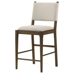Crispin - Upholstered Counter Side Chair (Set of 2) - Brown