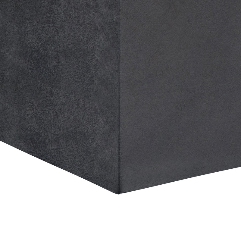 Rockwood - Upholstered Cube Storage Ottoman With Tray - R&R Furniture Gallery (Fountain Valley, CA)