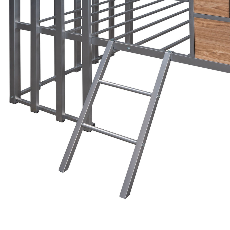 Loft Bed With Roof, Window, Guardrail, Ladder - R&R Furniture Gallery (Fountain Valley, CA)