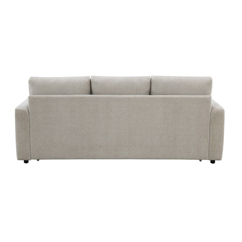 Leira - Sofa With Sleeper - Beige Linen - R&R Furniture Gallery (Fountain Valley, CA)