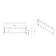 Chloe - Bed Gemstone - R&R Furniture Gallery (Fountain Valley, CA)