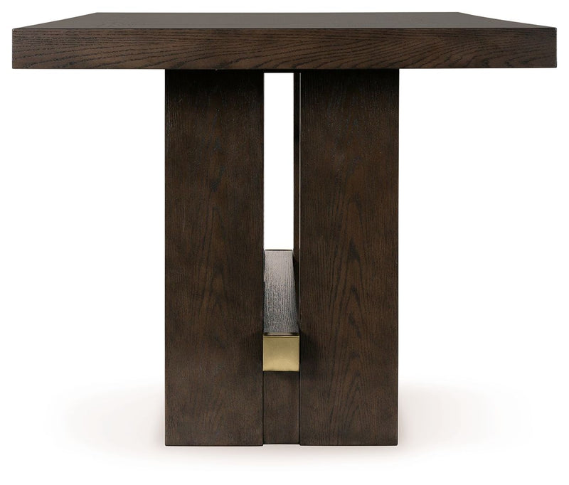 Burkhaus - Rectangular Counter Table Set - R&R Furniture Gallery (Fountain Valley, CA)
