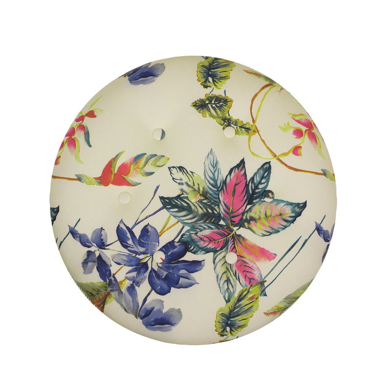 Yolanda - Round Upholstered Accent Ottoman - R&R Furniture Gallery (Fountain Valley, CA)