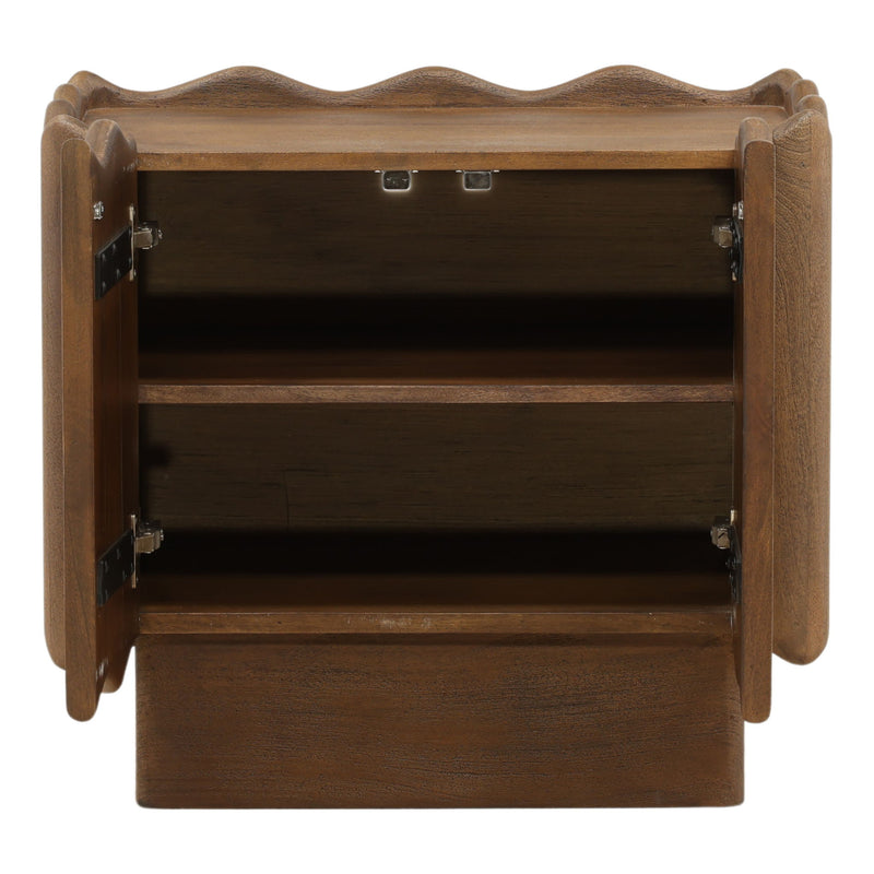 Auberlin - Nightstand - Brown