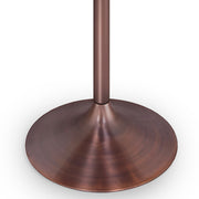 Simpli-Home Osborne dining table with wooden surface and sturdy legs, perfect for modern dining rooms.