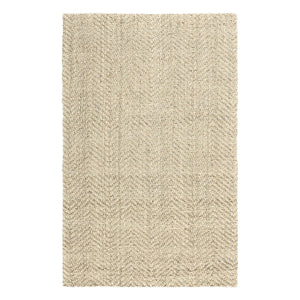 Classic Home herringbone jute rug with natural earthy tones, showcasing a textured woven area rug design.