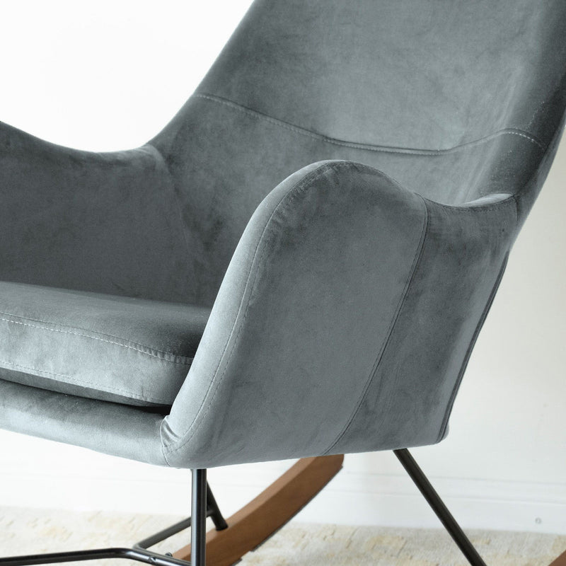 Chel - Mid-Century Modern Rocking Chair - R&R Furniture Gallery (Fountain Valley, CA)