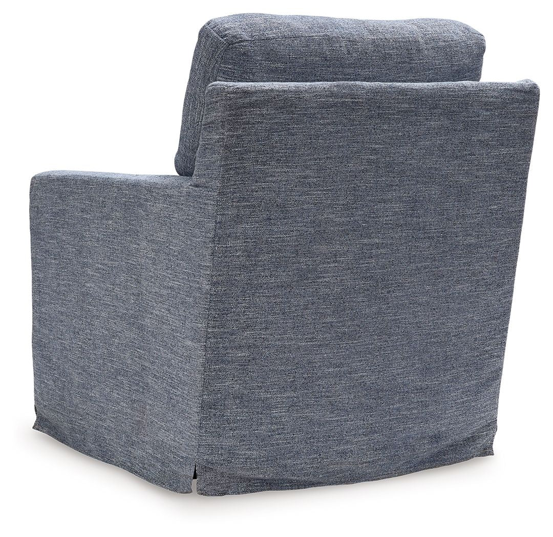 Nenana Next-Gen Nuvella - Swivel Glider Accent Chair - R&R Furniture Gallery (Fountain Valley, CA)