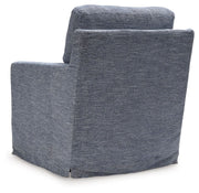 Nenana Next-Gen Nuvella - Swivel Glider Accent Chair - R&R Furniture Gallery (Fountain Valley, CA)