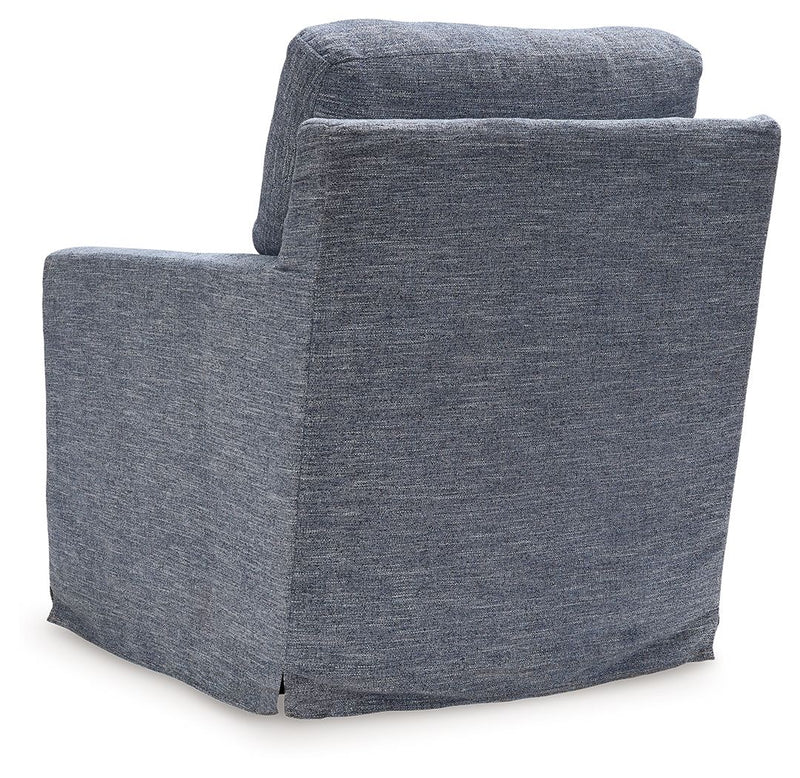Nenana Next-Gen Nuvella - Swivel Glider Accent Chair - R&R Furniture Gallery (Fountain Valley, CA)