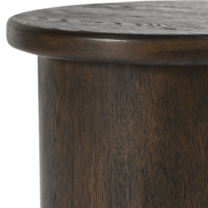 Runa - Oak Veneer 22" End Table - R&R Furniture Gallery (Fountain Valley, CA)