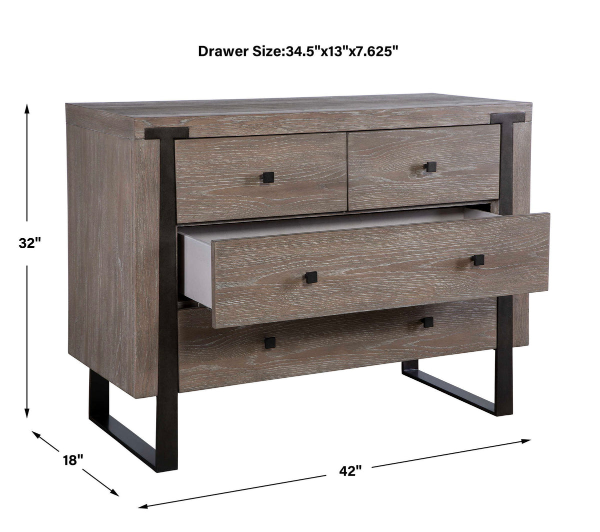 Gabriel - Oak Accent Chest