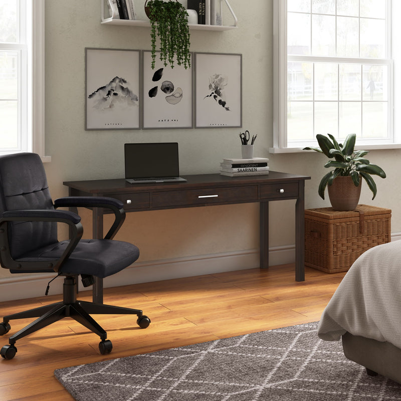 Avalon - Large Desk - Tobacco Brown - R&R Furniture Gallery (Fountain Valley, CA)