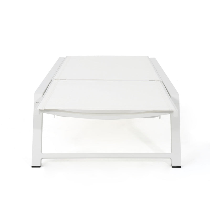 Myers - Modern Chaise Lounge Set With Adjustable Back - R&R Furniture Gallery (Fountain Valley, CA)