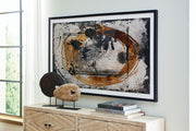 Clefting - Wall Art - Black / Caramel / Tan - R&R Furniture Gallery (Fountain Valley, CA)