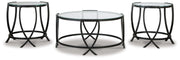 Tarrin - Occasional Table Set (Set of 3) - Black - R&R Furniture Gallery (Fountain Valley, CA)