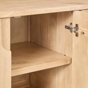 Laguna - 4 Door Buffet - Natural Maple - R&R Furniture Gallery (Fountain Valley, CA)