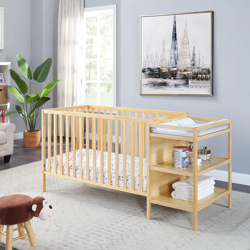 Palmer - 3-in-1 Convertible Crib / Changer Combo - R&R Furniture Gallery (Fountain Valley, CA)