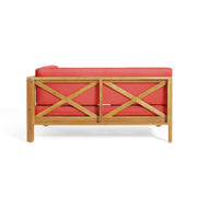 Brava - X Back Corner Bench With Coffee Table - R&R Furniture Gallery (Fountain Valley, CA)