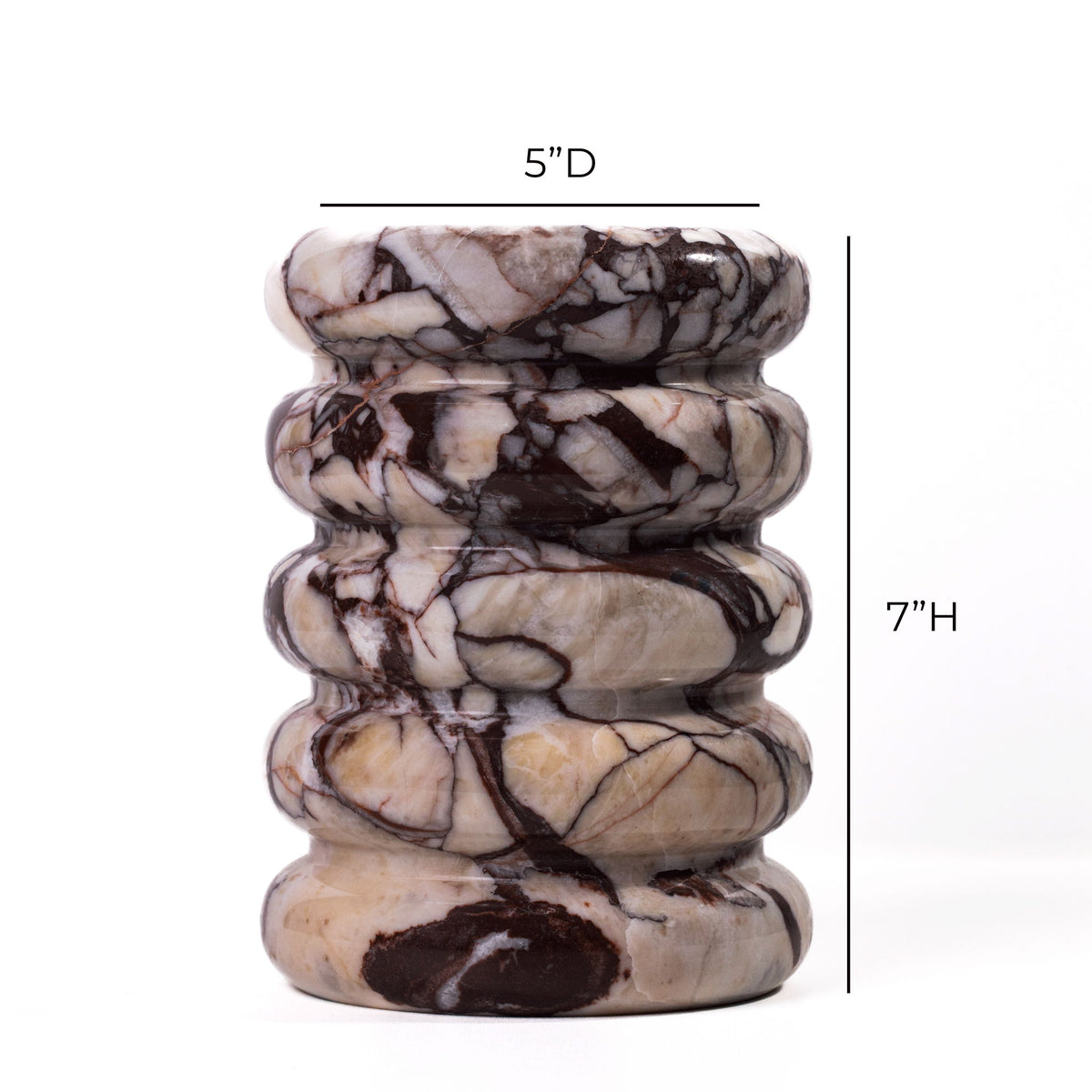 Marble Layered Vase