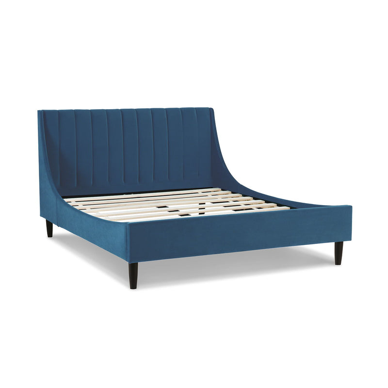 Aspen - Vertical Tufted Modern Headboard Platform Bed Set - R&R Furniture Gallery (Fountain Valley, CA)
