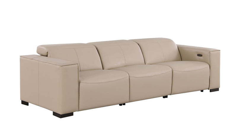 1208 - Power Reclining Sofa - Beige