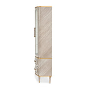 St. Charles - Display Cabinet - Dove Gray - R&R Furniture Gallery (Fountain Valley, CA)