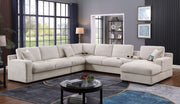 Celine - Fabric Corner Sectional Sofa With Right-Facing Chaise, Cupholders, And Charging Ports - R&R Furniture Gallery (Fountain Valley, CA)