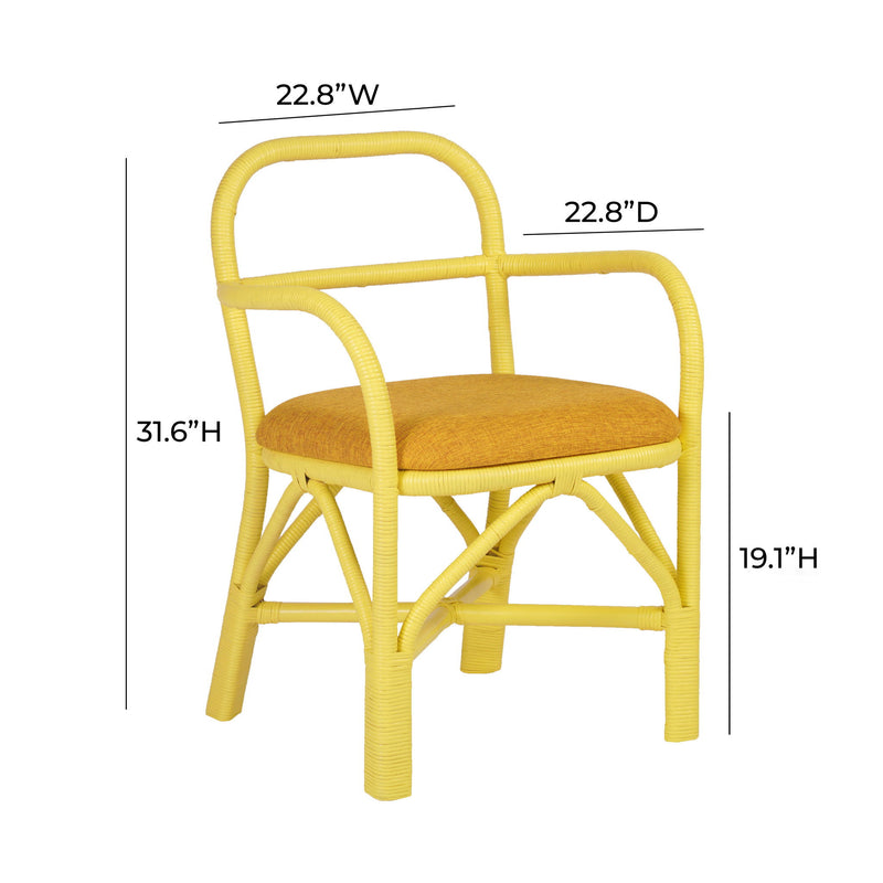 Ginny - Rattan Dining Chair - R&R Furniture Gallery (Fountain Valley, CA)