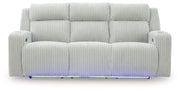 Forest Lake - Power Reclining Sofa With Adj Headrest - R&R Furniture Gallery (Fountain Valley, CA)