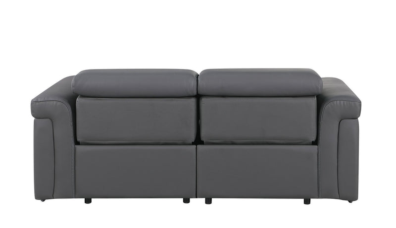 1126 - 2-Piece Modular Power Reclining Loveseat In With 2 Power Recliners & Power Headrests