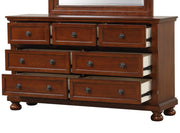 Glory Furniture Meade dresser with multiple drawers and modern design, crafted from wood with a smooth finish.