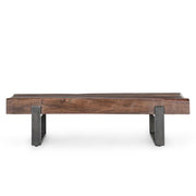 Duarte - Solid Wood Bench - Reclaimed Brown - R&R Furniture Gallery (Fountain Valley, CA)