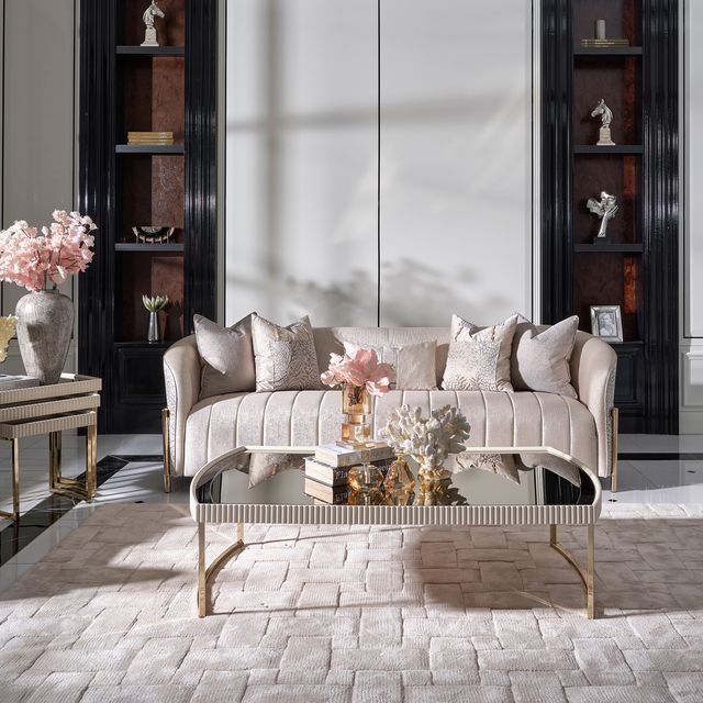 Lisbon - Nesting Tables (Set of 3) - Silken Matte Cream