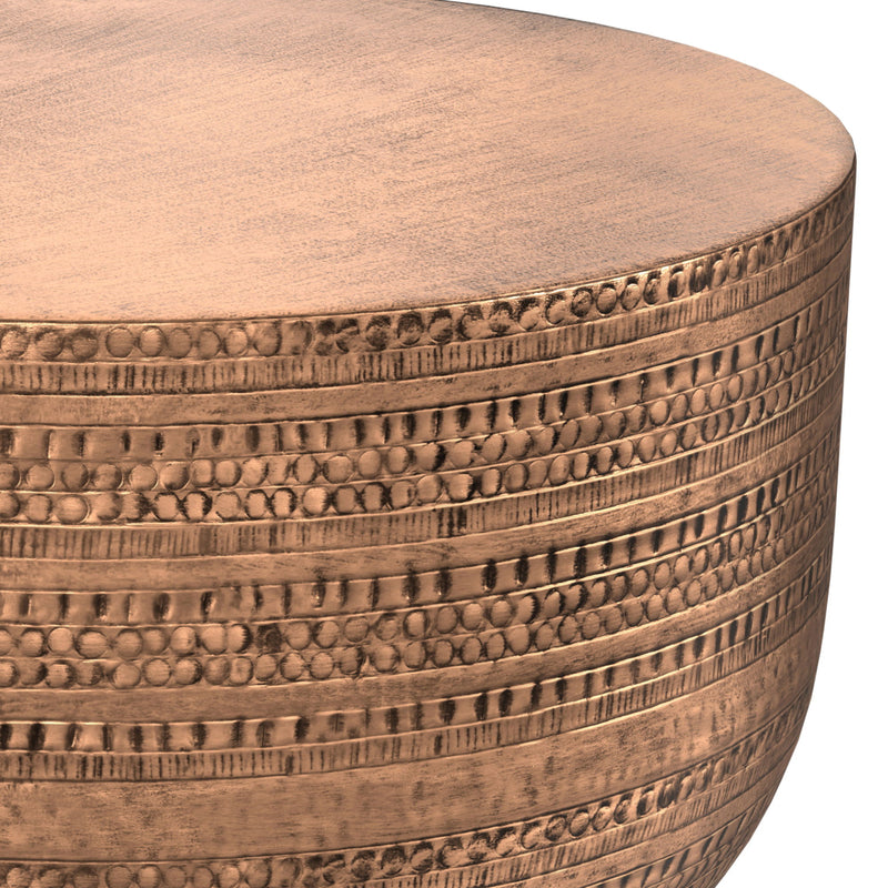 Johnsen - Handcrafted Metal Coffee Table - R&R Furniture Gallery (Fountain Valley, CA)