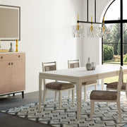 Rope Back Chair - Beige / Carmel - R&R Furniture Gallery (Fountain Valley, CA)